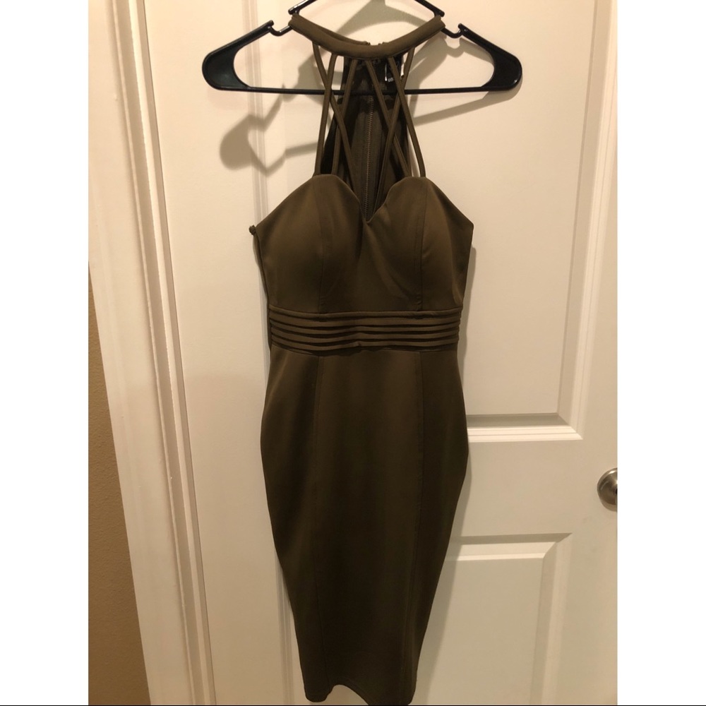 Windsor Olive Green Dress